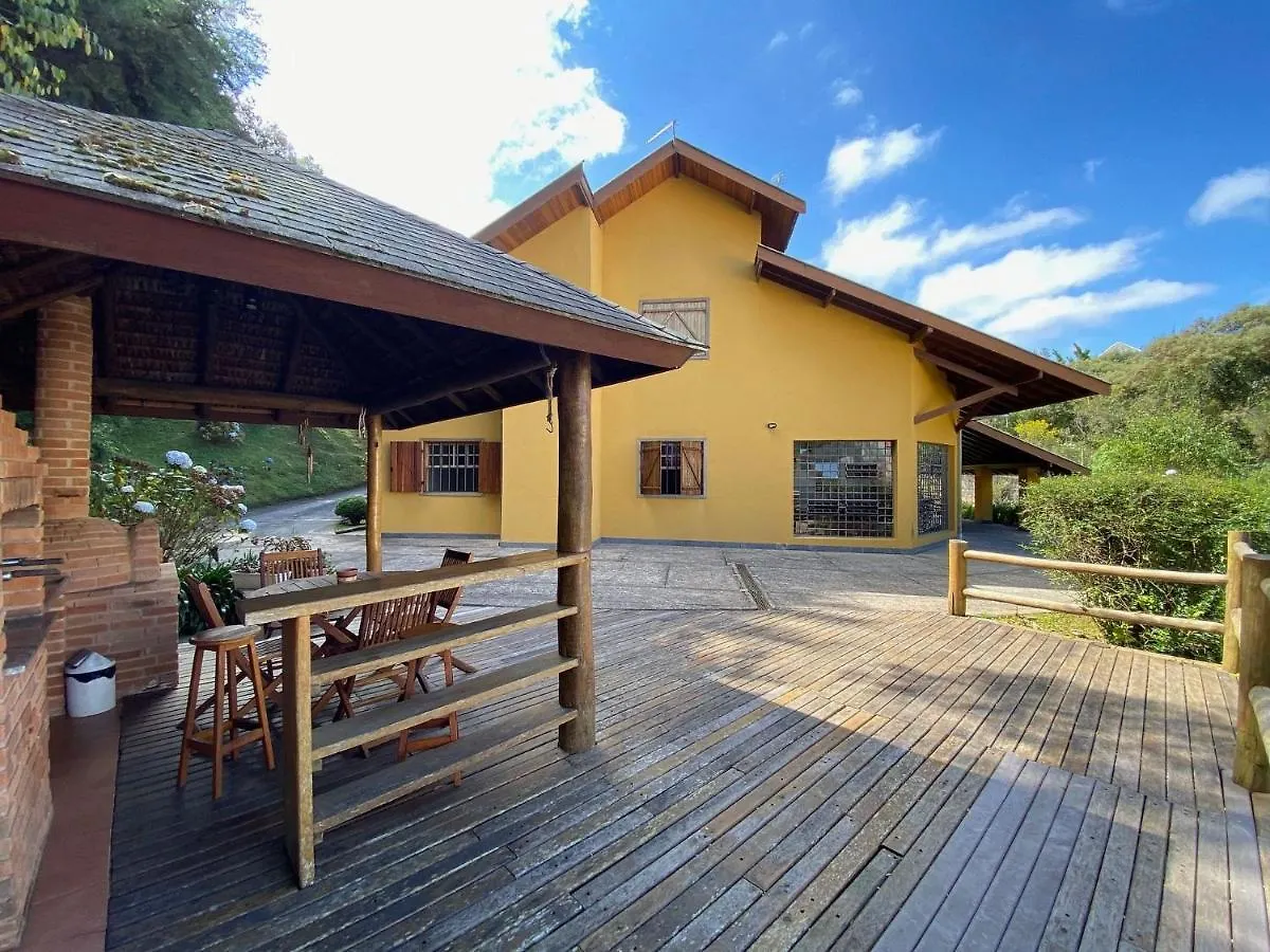 Casa Com Forno De Pizza E Vista Para As Montanhas Campos do Jordao